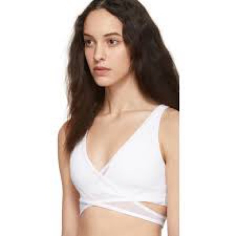 Nike Air Cream Mesh Sports Bra